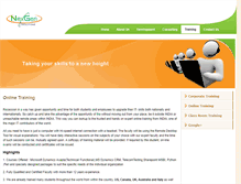 Tablet Screenshot of nexgenitsolution.com